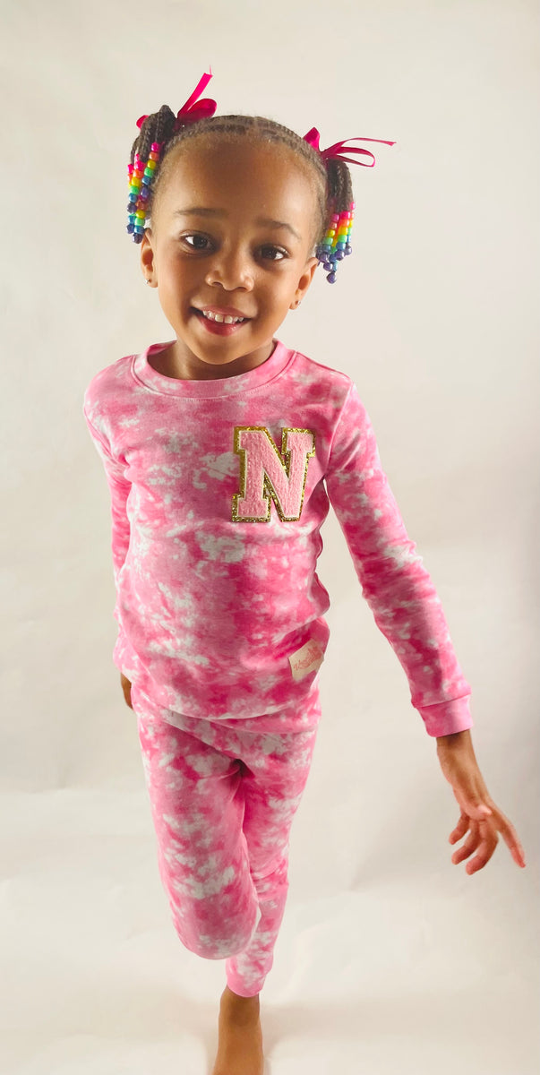 Tie dye girls pjs new arrivals